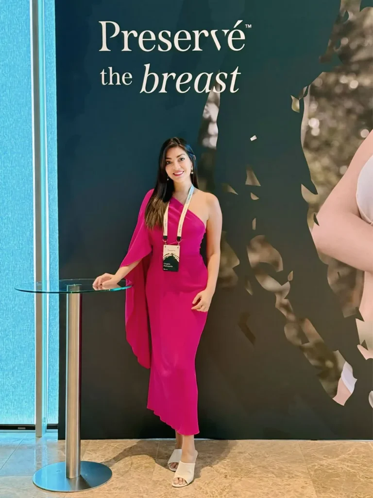 Dra. Pia Delgado en Preserve the Breast